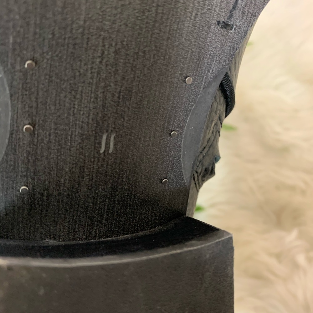 Sam Edelman Black Leather Petty Ankle Boots - Picture 6 of 6